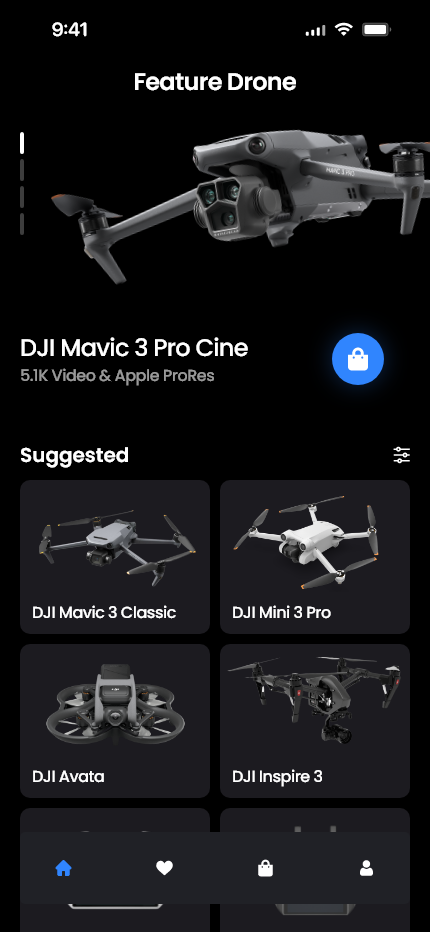 IOS drone app