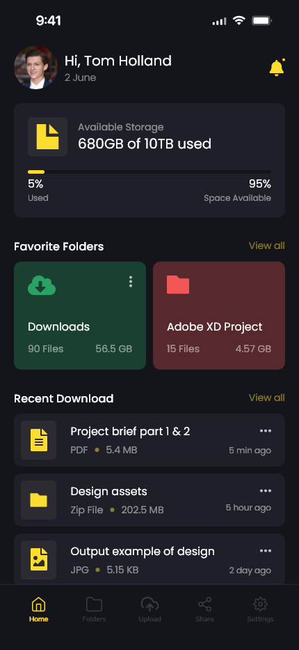 File management app